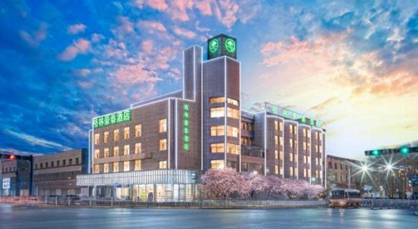 Greentree Inn Geermu Walking Street Business Hotel Golmud Exterior foto